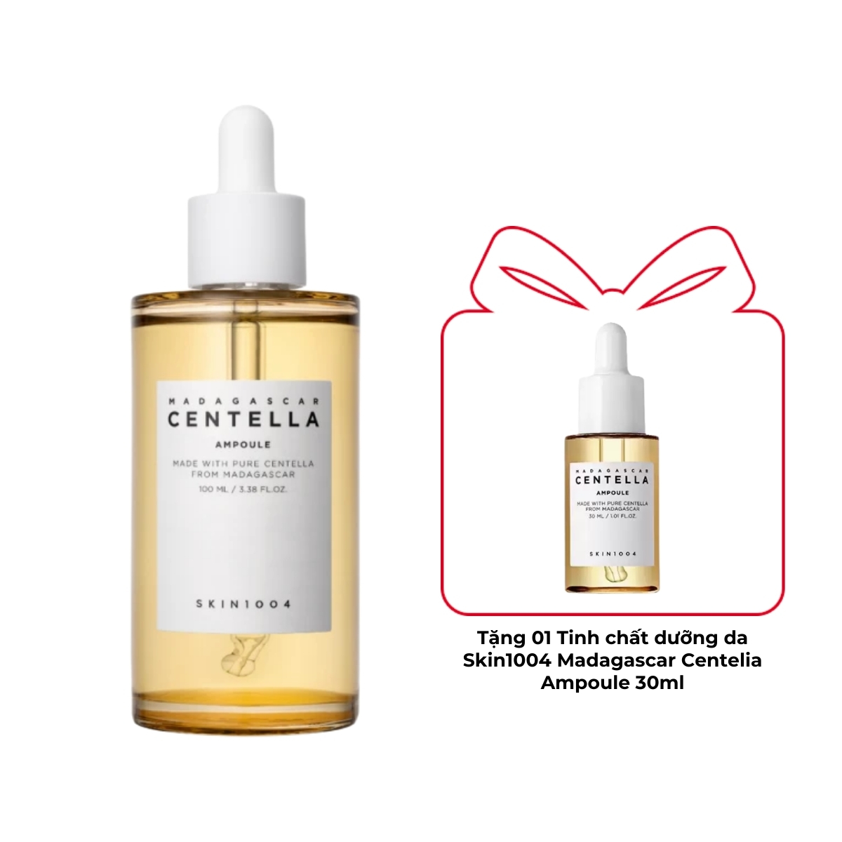 Tinh Chất Skin1004 Madagascar Centella Ampoule Rau Má Giảm Mụn Phục Hồi Da 100ml
