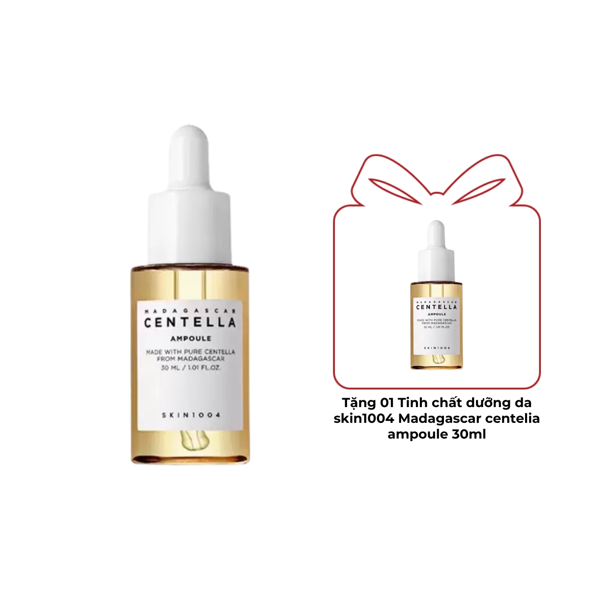 Tinh Chất Skin1004 Madagascar Centella Ampoule Rau Má Giảm Mụn Phục Hồi Da 30ml