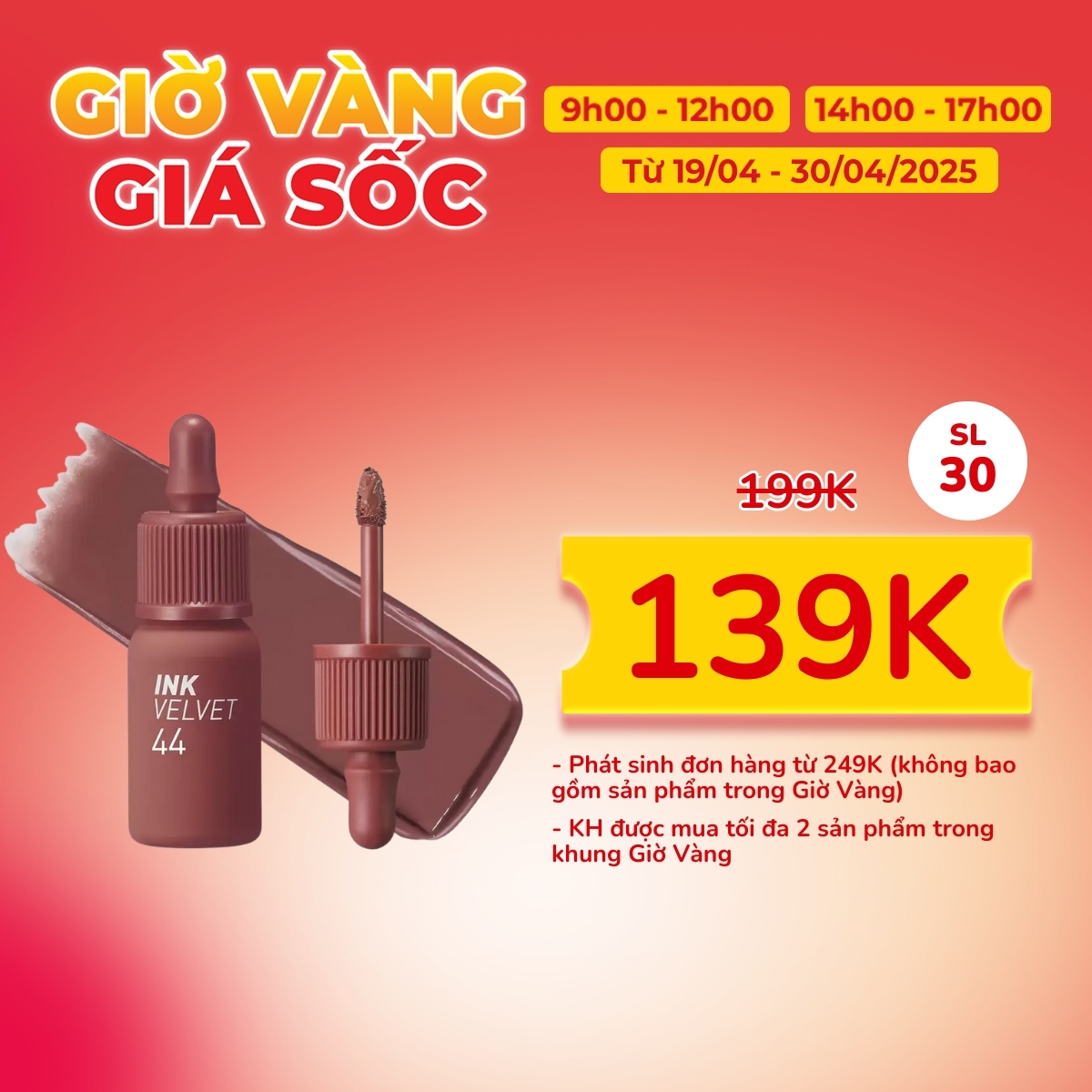 Son Kem Peripera Ink Velvet - 44 Chestnut Nude