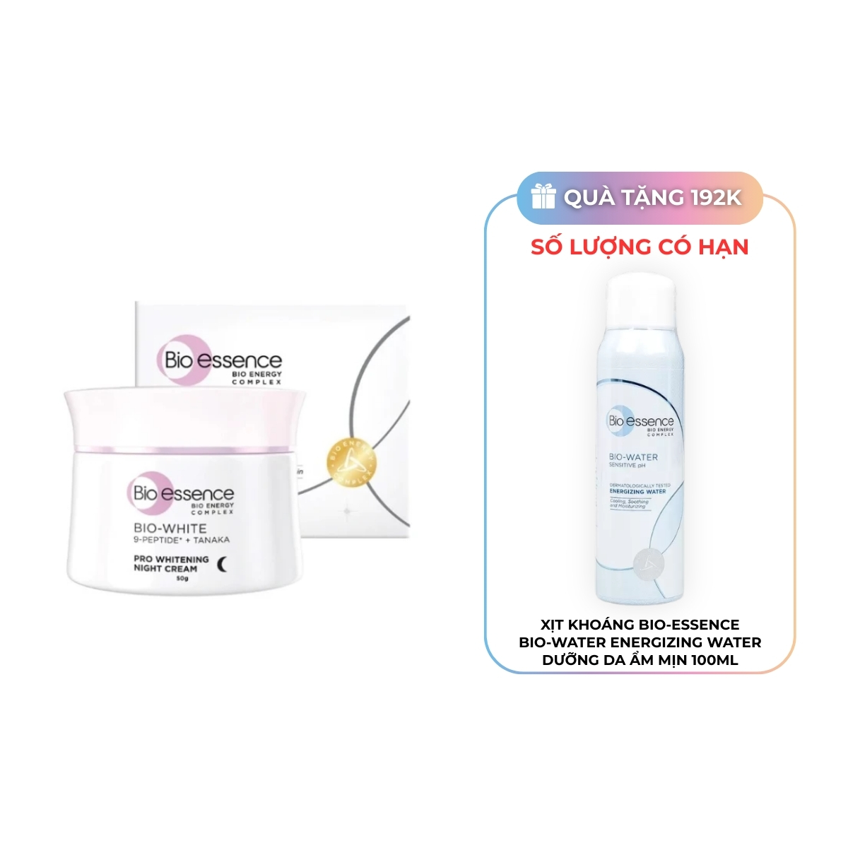 Kem Dưỡng Bio-essence Bio-White Pro Whitening Night Cream Làm Sáng Da Ban Đêm 50g