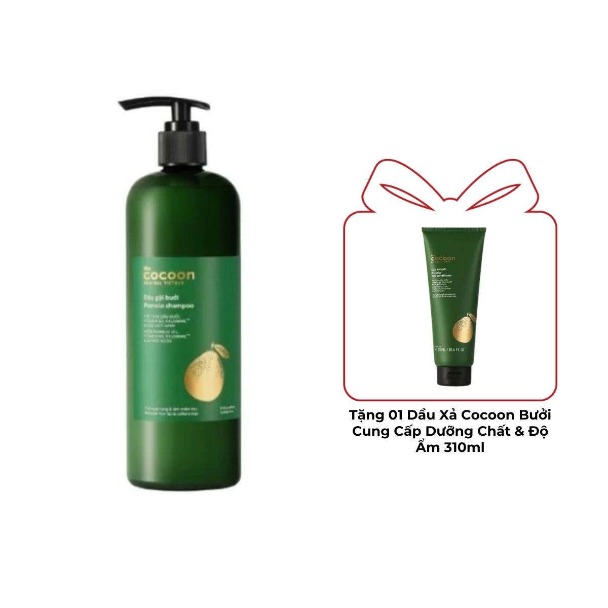 Dầu Gội Cocoon Bưởi Cung Cấp Dưỡng Chất & Độ Ẩm 500ml