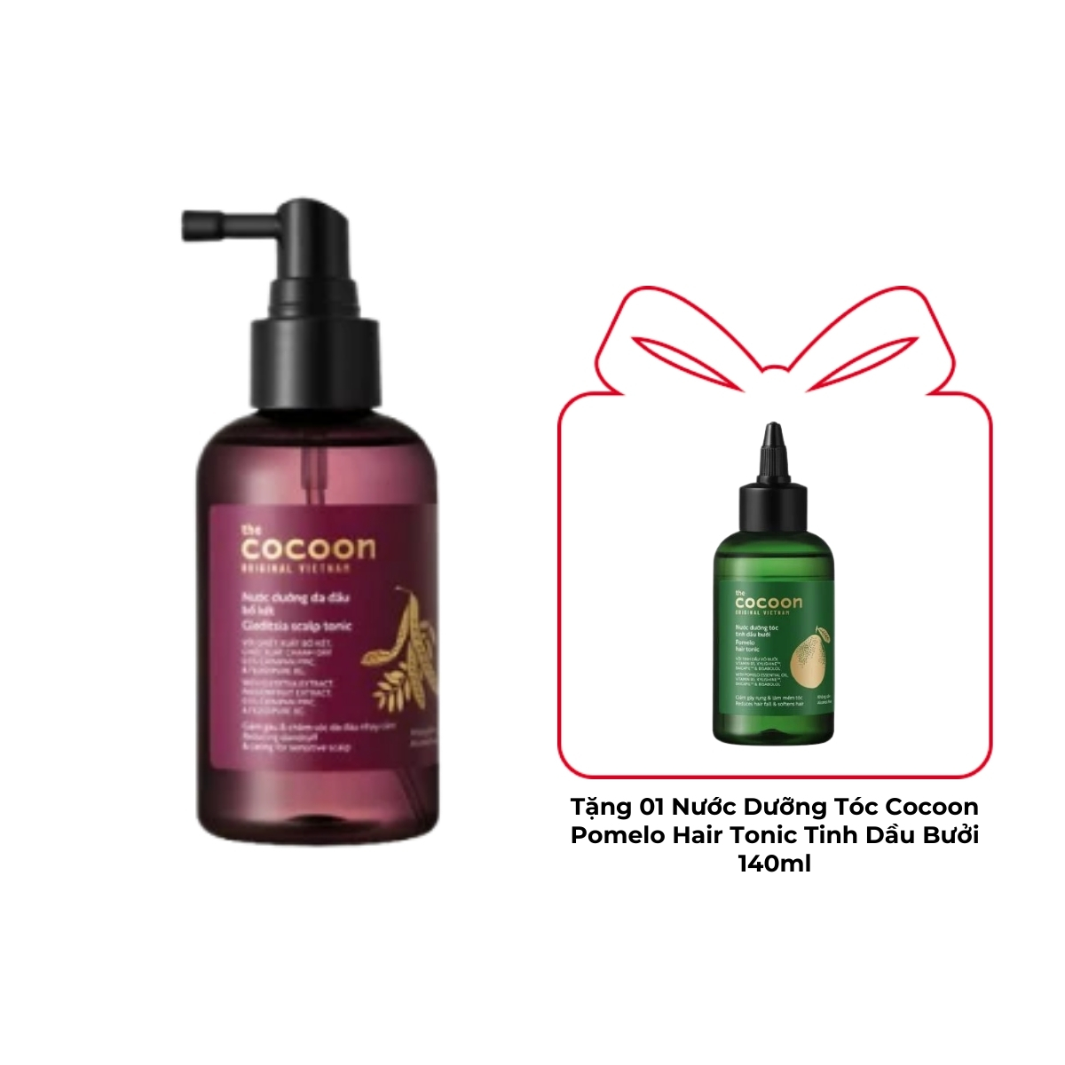 Nước Dưỡng Da Đầu Cocoon Bồ Kết Gleditsia Sclap Tonic 140ml