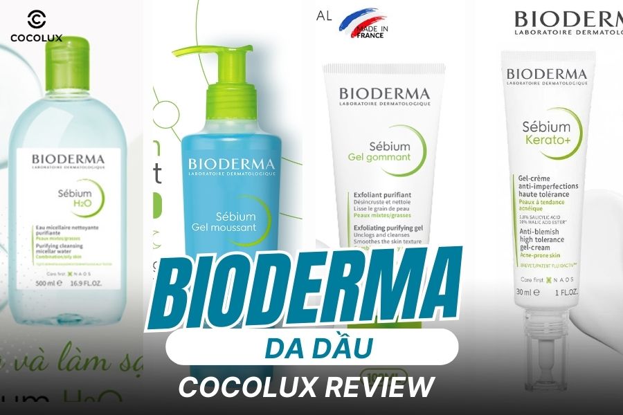 Chăm S&oacute;c Da Dầu Mụn Hiệu Quả Với Bộ Sản Phẩm Bioderma Chuy&ecirc;n Biệt