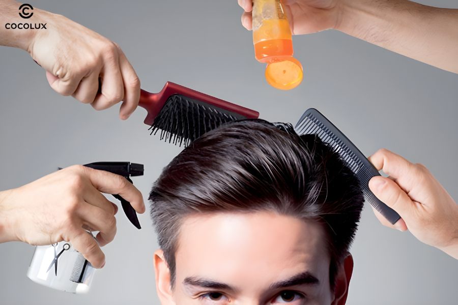 Chăm sóc tóc giúp mái tóc nam đẹp và dày khỏe