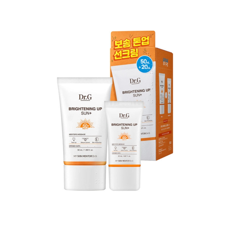 Combo Kem Chống Nắng DR.G Brightening Up Sun+ SPF50+ PA+++