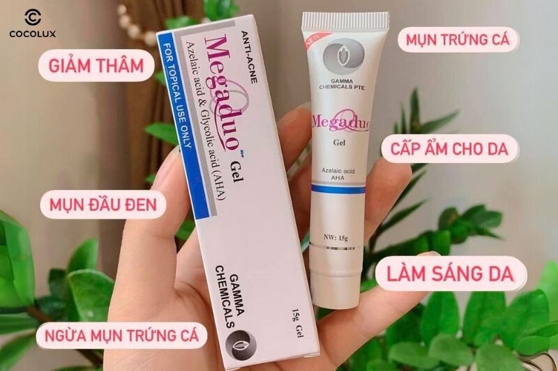 Công dụng nổi bật của Gel Giảm Mụn Megaduo Plus