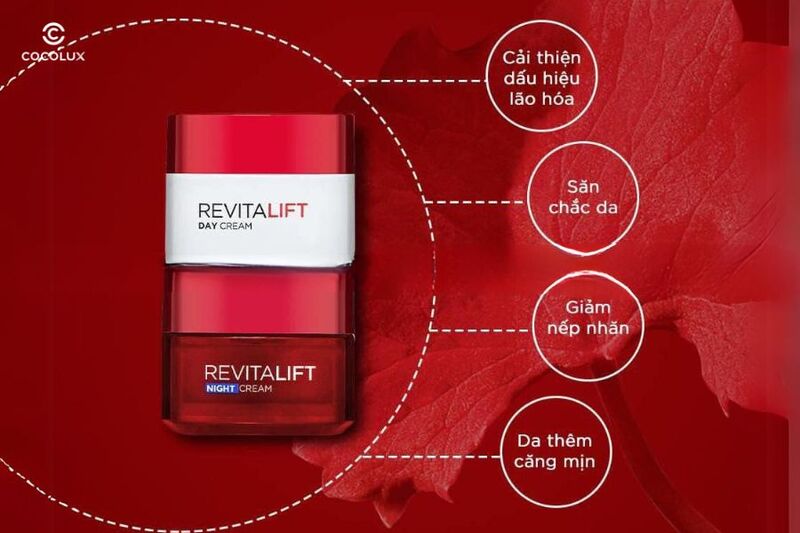 C&ocirc;ng dụng nổi bật của Kem Dưỡng L'oreal Revitalift Night Cream&nbsp;