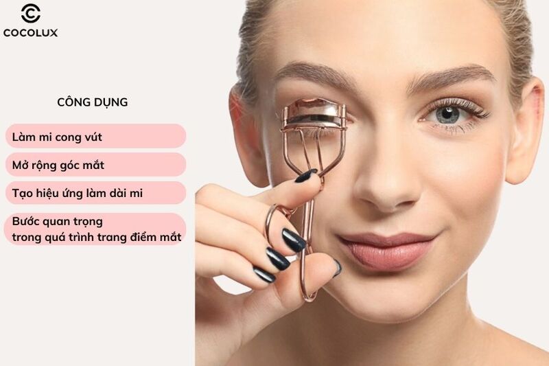 Công dụng chính của kẹp bấm mi Maybelline Sky High Eyelash Curler