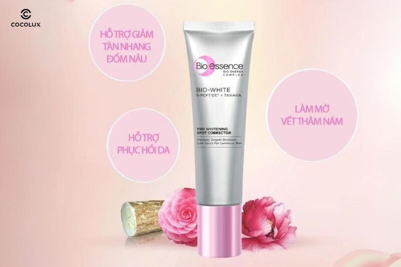 C&ocirc;ng dụng nổi bật của Kem Dưỡng Bio-essence Bio-White Pro Whitening Spot Corrector