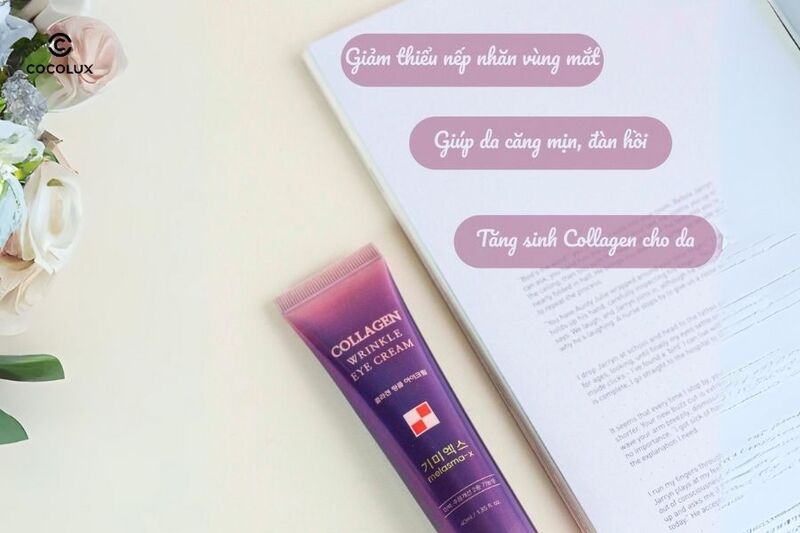 Công dụng nổi bật của Kem Mắt Melasma Collagen Wrinkle Eye Cream 