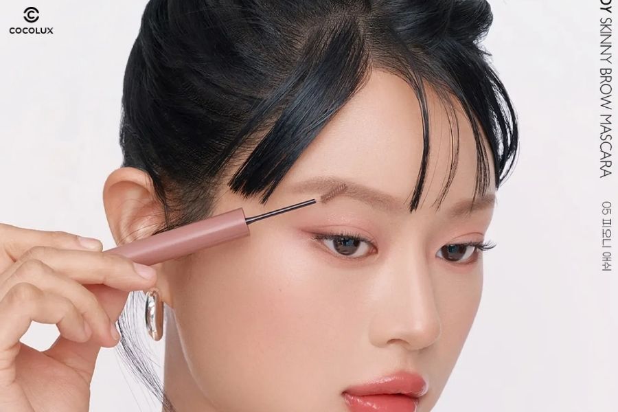 Review Mascara Lông Mày Peripera Speedy Skinny Brow Mascara