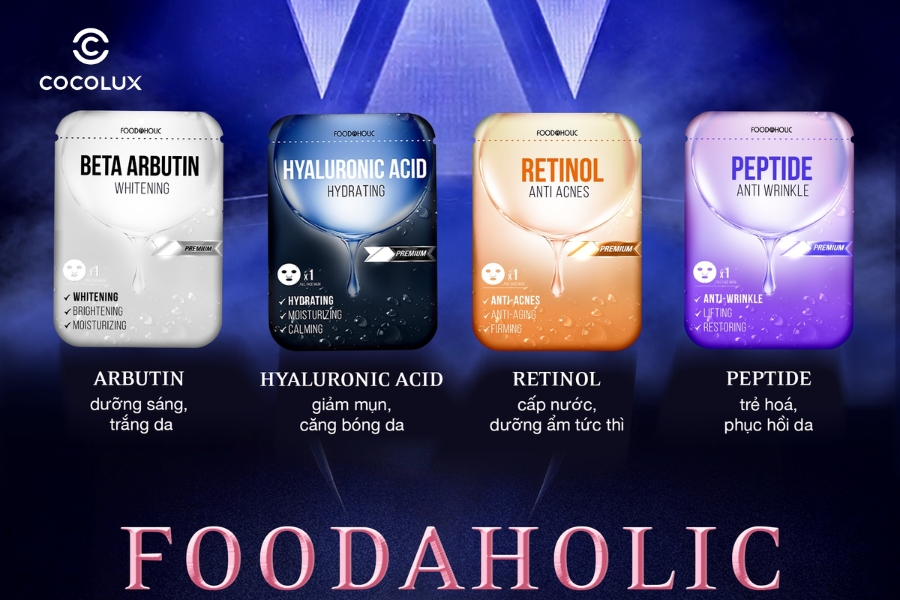 C&ocirc;ng dụng của mặt nạ Foodaholic Premium