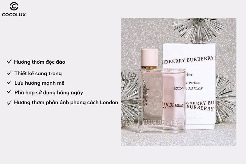 Công dụng chính của nước hoa Burberry Her EDP