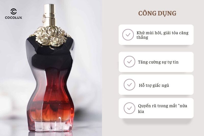 C&ocirc;ng dụng nổi bật của Nước Hoa Jean Paul Gaultier La Belle Le Parfum EDP
