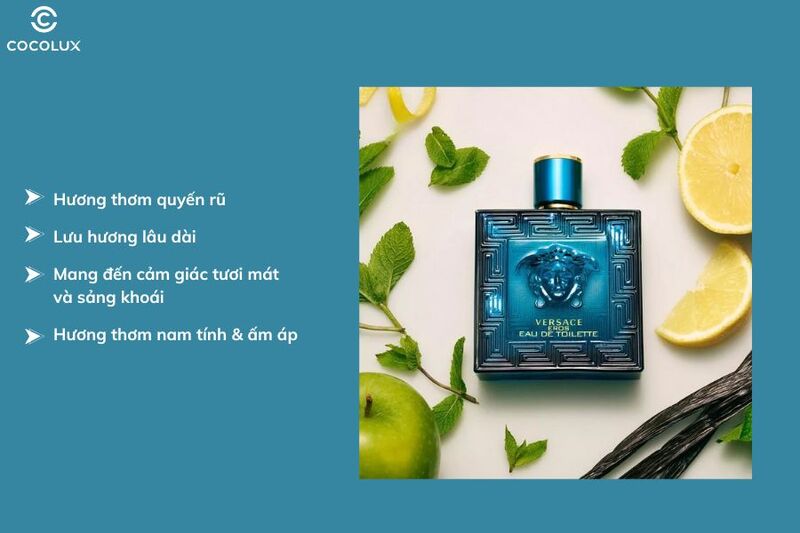 Công dụng chính của nước hoa Versace Eros EDT