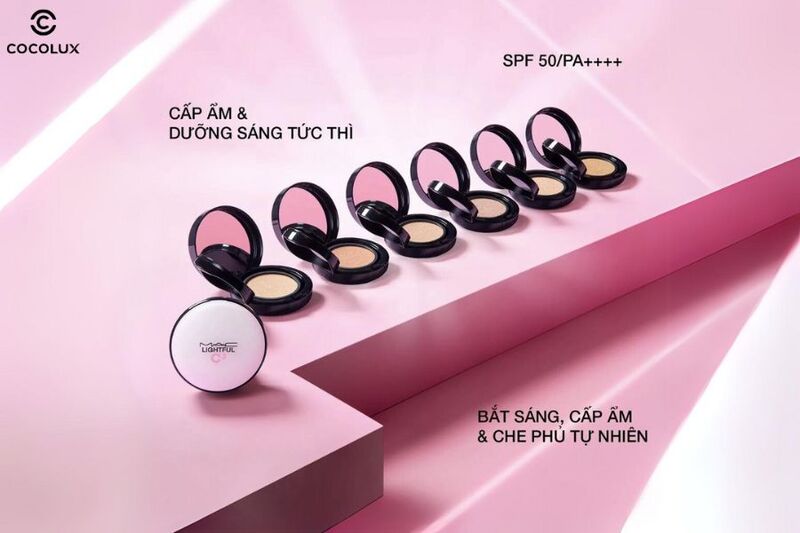 C&ocirc;ng dụng ch&iacute;nh của phấn nước MAC Quick Finish Cushion Compact