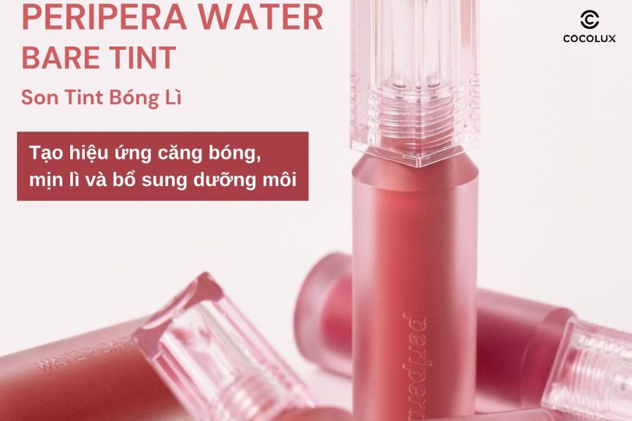 công dụng Son Tint Peripera Water Bare Tint