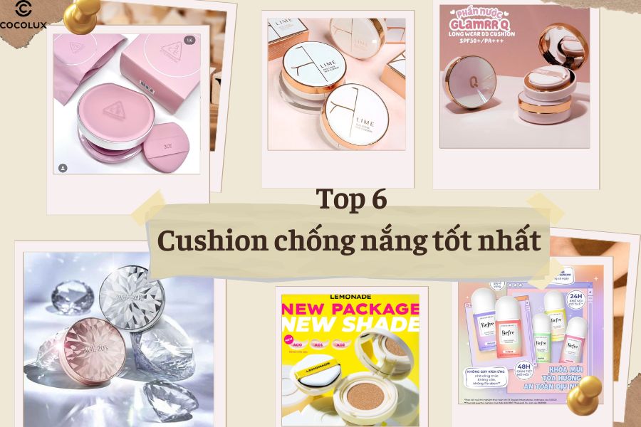 Cushion chống nắng tốt nhất hiện nay