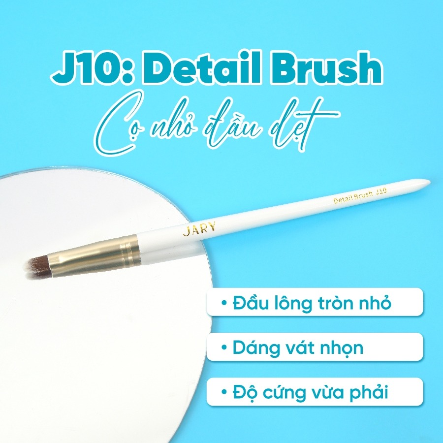 Cọ Phủ Jary Nhỏ Đầu Dẹt - J10