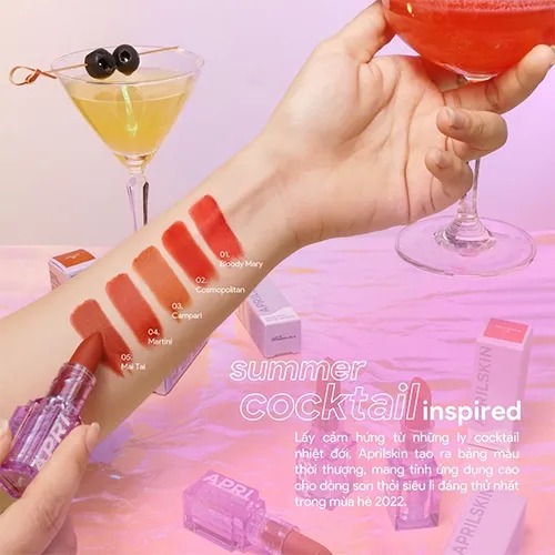 Đánh giá Son Thỏi Aprilkin Ultra Real Matte Lipstick