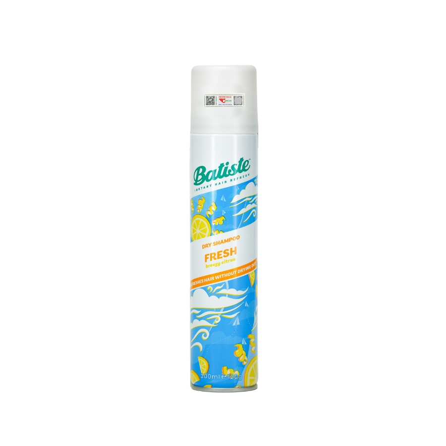 Dầu Gội Khô Batiste Fresh 200ml