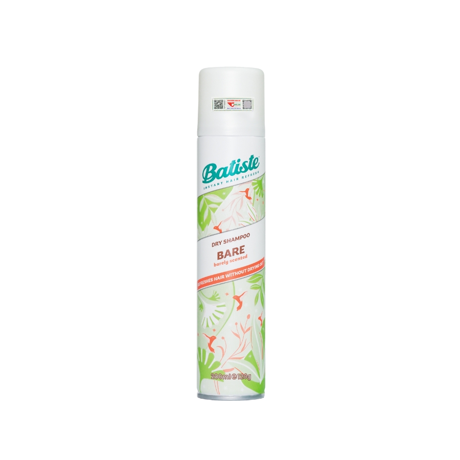 Dầu Gội Khô Batiste Hương Hoa Thiên Nhiên 200ml