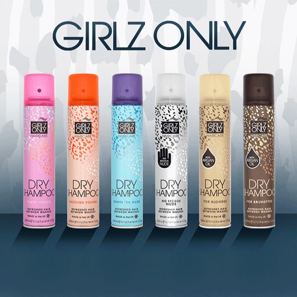 Dầu Gội Khô Girlz Only Dry Shampoo