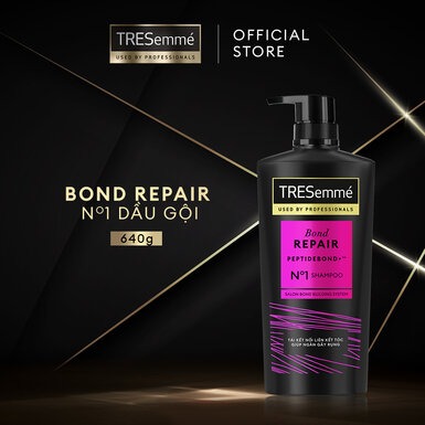 Dầu Gội TRESemmé Bond Repair Ngăn gãy Rụng Tóc 640g