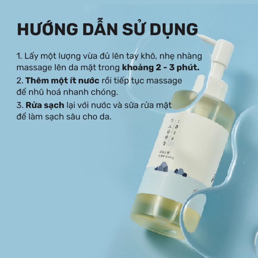 Dầu Tẩy Trang Round Lab 1025 Dokdo Cleansing Oil 200ml