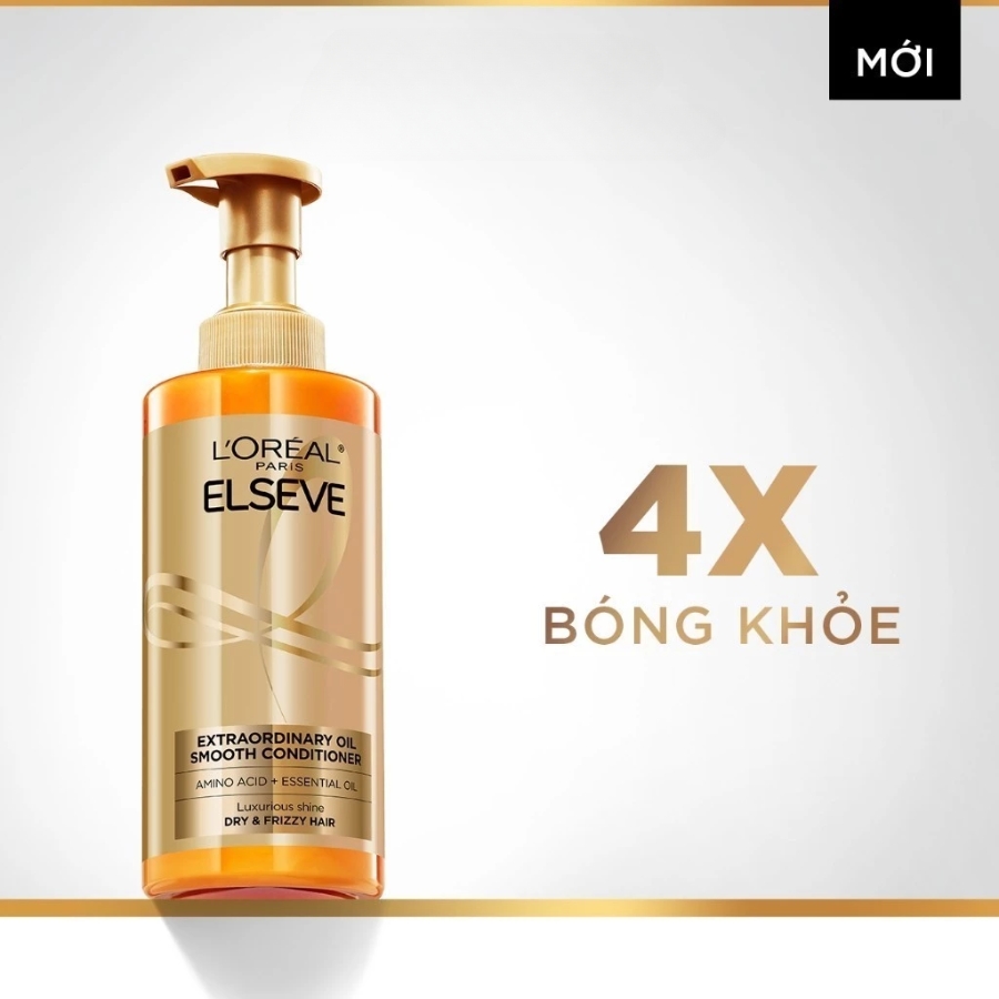 Dầu Xả Loreal Extraordinary Oil Sleek Conditioner 440ml