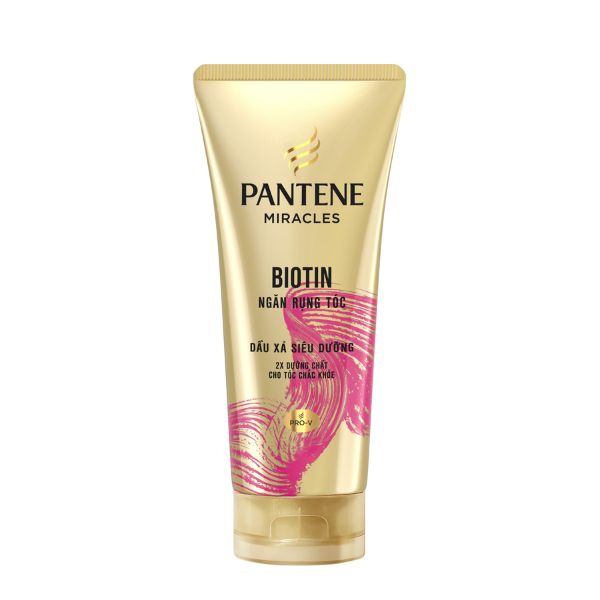 Dầu Xả Pantene Biotin Siêu Dưỡng Ngăn Rụng Tóc 300ml