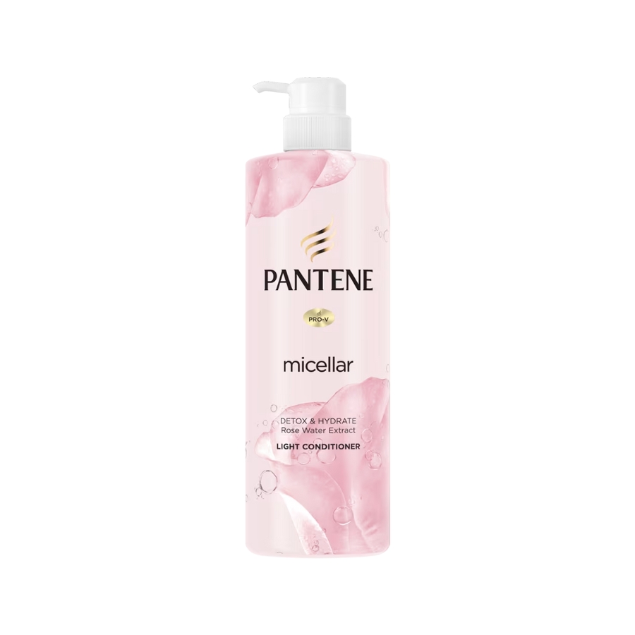 Dầu Xả Pantene Micellar Detox & Hydrate Rose Water Extract 530ml