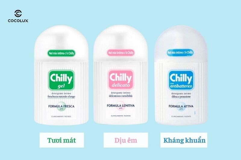 dung dịch vệ sinh phụ nữ Chilly