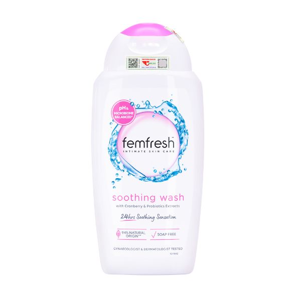 Dung Dịch Vệ Sinh Phụ Nữ Femfresh Daily - Soothing Wash 250ml