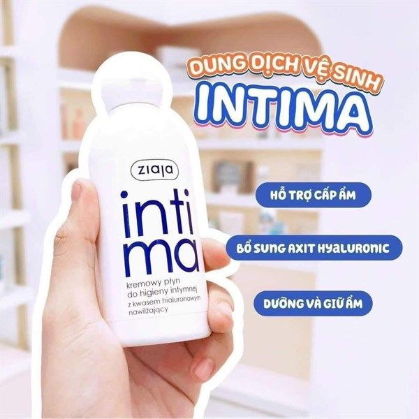 Dung Dịch Vệ Sinh Ziaja Intima Xanh Dương Bổ Sung Axit Hyaluronic Cấp Ẩm Chống Khô 200ml