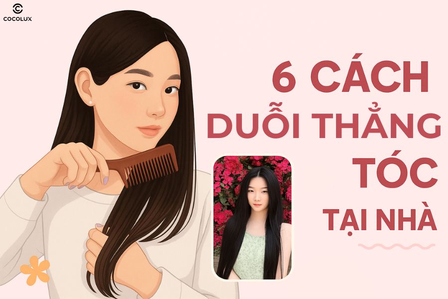 Gợi ý 6 cách duỗi thẳng tóc tại nhà và bí quyết dưỡng tóc suôn mượt
