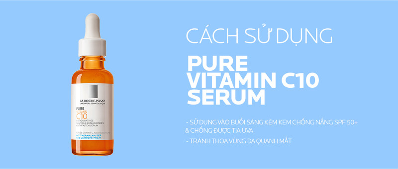 Serum La Roche-Posay Pure Vitamin C10 Giảm Lão Hóa 30ml