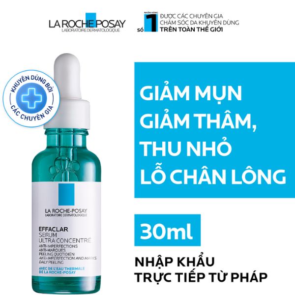 Serum La Roche-Posay Effaclar Giảm Mụn 30ml