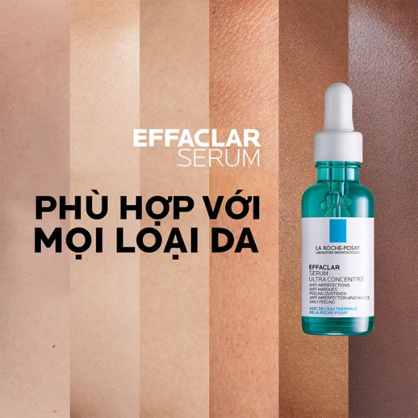 Serum La Roche-Posay Effaclar Giảm Mụn 30ml