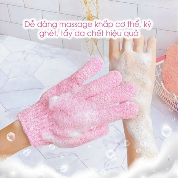 Găng Tay Tắm Mizuki Shower Gloves