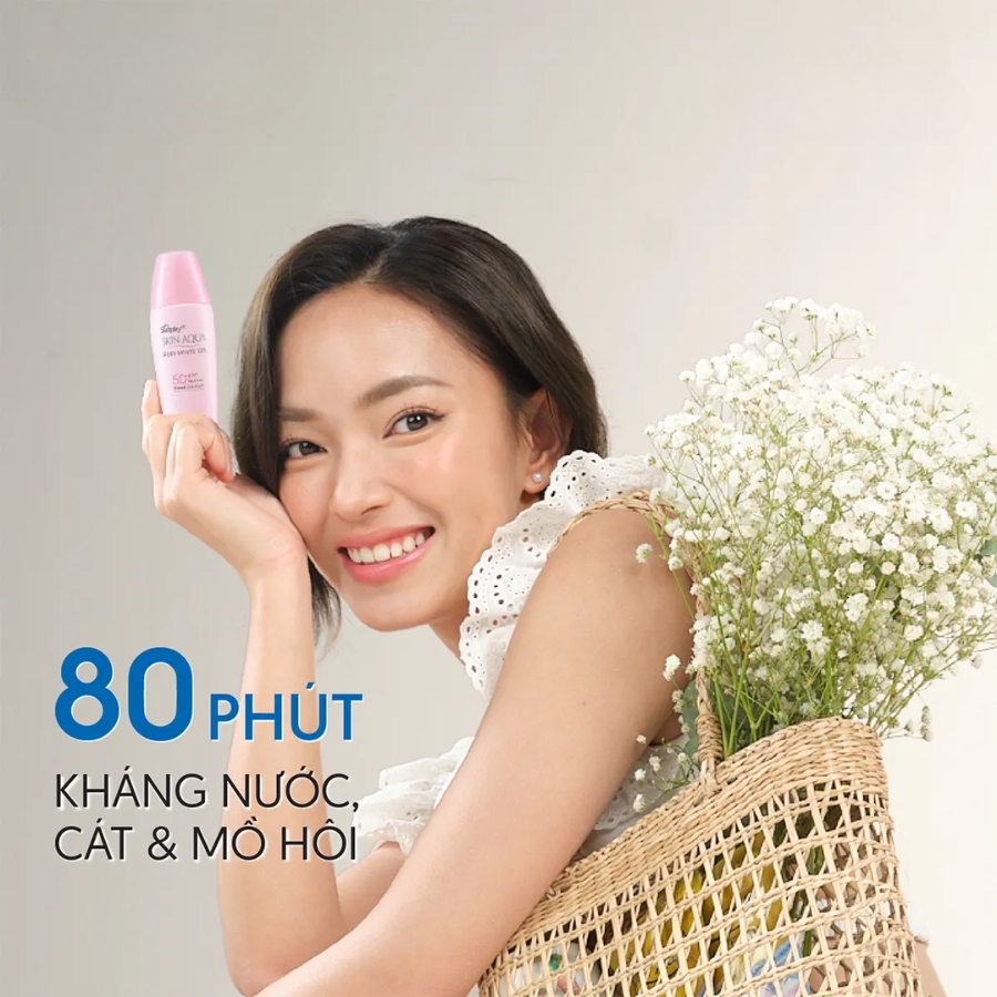 Gel Chống Nắng Sunplay Skin Aqua Silky White SPF50+ PA++++ 30g
