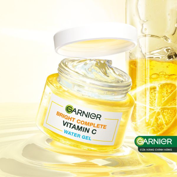 Gel Dưỡng Ẩm Garnier Bright Complete Vitamin C Hỗ Trợ Dưỡng Sáng Da 50ml