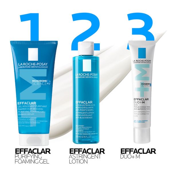 Gel Rửa Mặt La Roche-Posay Effaclar Moussant Purifiant Tạo Bọt Cho Da Dầu, Nhạy Cảm 200ml