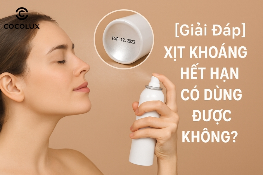 [Giải Đáp] Xịt Khoáng Hết Hạn Có Dùng Được Không?