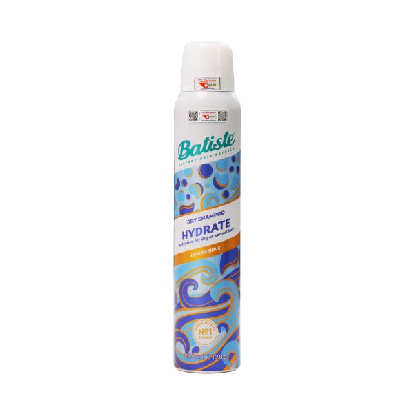 Gội Khô Batiste Cấp Ẩm Cho Tóc Khô Hydrate 200ml