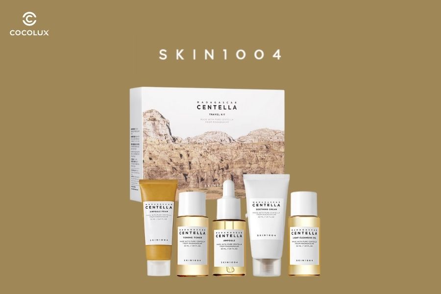 Bộ sản phẩm chăm s&oacute;c da từ rau m&aacute; nổi tiếng của Skin1004