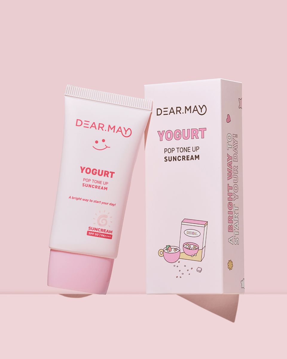 Kem Chống Nắng Dearmay Yogurt Pop Tone Up Suncream SPF50+ PA++++