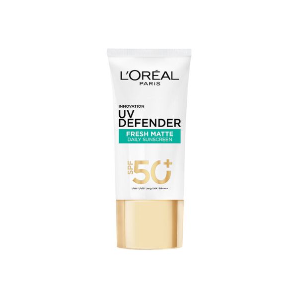 Kem Chống Nắng Loreal UV Defender Matte & Fresh Kiềm Dầu Thoáng Mịn 50ml