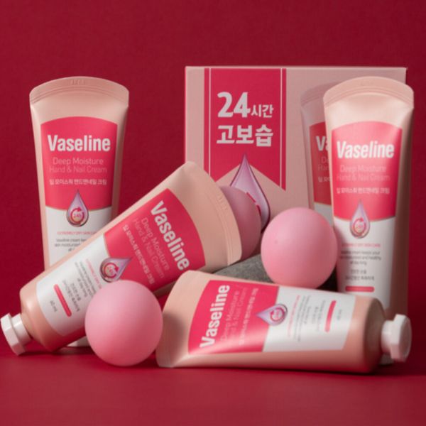 Kem Dưỡng Da Tay Vaseline 24h Deep Moisture Hand & Nail Cream 60ml