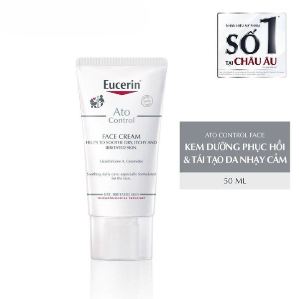 Kem Dưỡng Eucerin Ato Control Face Cream 50ml